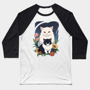 Floral Persian's Nocturne Baseball T-Shirt